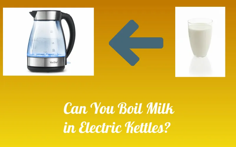 Milk in Electric Kettle